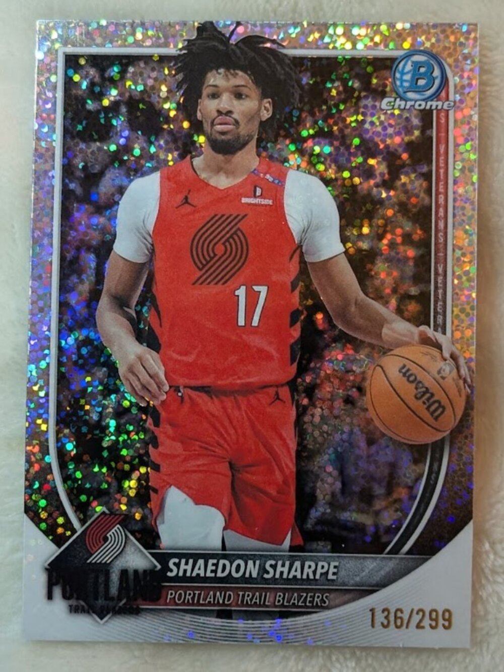 2025 Topps SHAEDON SHARPE #BCV-110 136/299